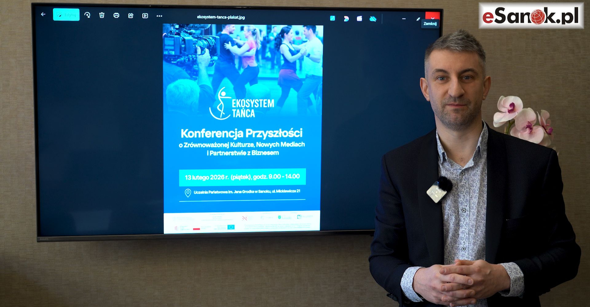 Taniec, technologia i przyszłość kultury. Sanok miejscem ogólnopolskiej konferencji z udziałem gwiazd telewizji! [VIDEO]