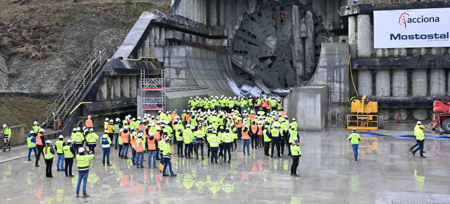 Karpatka zakończyła drążenie pierwszej nitki tunelu na budowie S19 Rzeszów Południe – Babica [VIDEO, ZDJĘCIA]