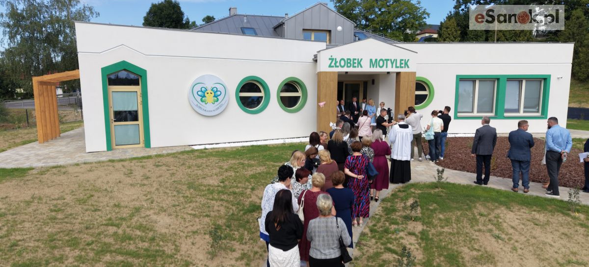 GMINA SANOK. Żłobek Publiczny „Motylek” w Czerteżu oficjalnie otwarty! [VIDEO, ZDJĘCIA]
