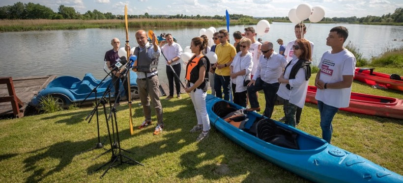 Plan Konrada Fijołka na zagospodarowanie brzegów Wisłoka (FOTO)