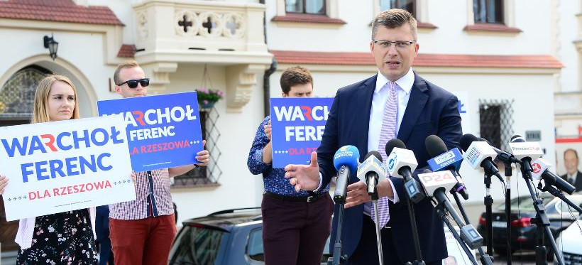 Finisz kampanii: Marcin Warchoł odwiedzi wszystkie 33 osiedla (VIDEO, FOTO)
