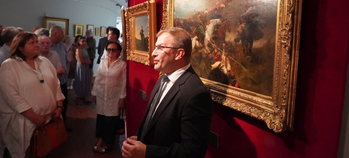 „Kresy w Malarstwie Polskim”. Wystawa już otwarta w Muzeum Historycznym w Sanoku [ZDJĘCIA, VIDEO]