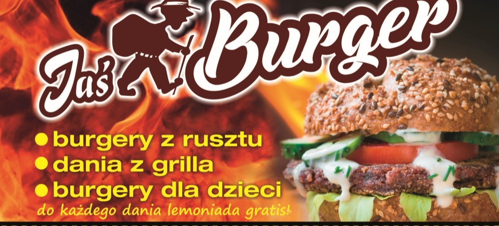 Otwarcie Jaś Burgera oraz atrakcji w postaci KINA PLENEROWEGO!
