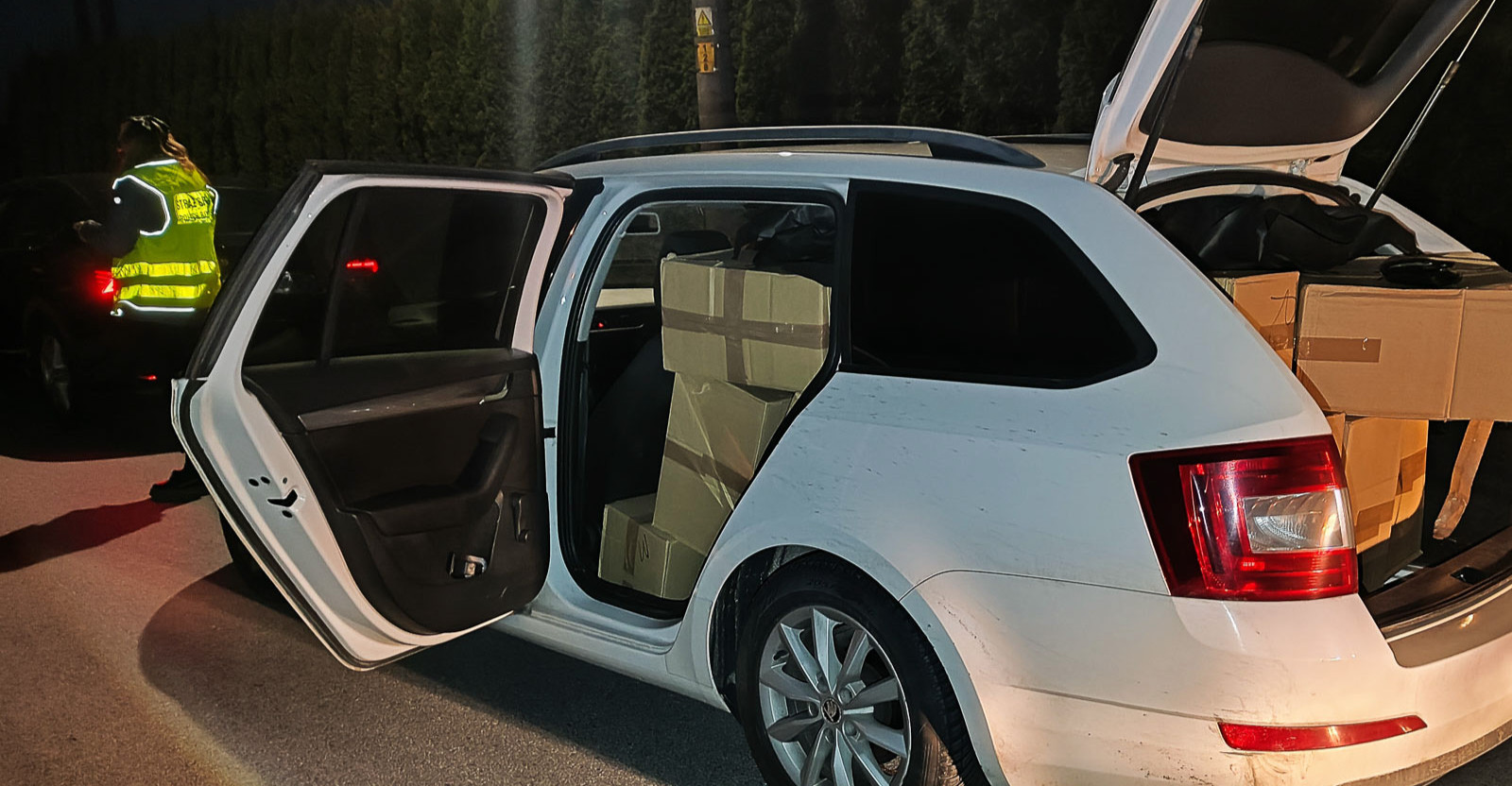 BiOSG: Przewoził 7 tys. paczek nielegalnych papierosów