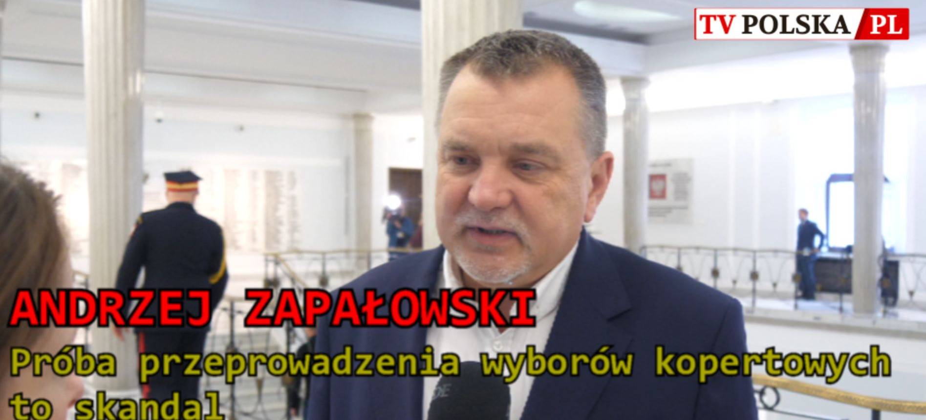 ANDRZEJ ZAPAŁOWSKI: W Sejmie o wyborach kopertowych. „To skandal” (VIDEO)
