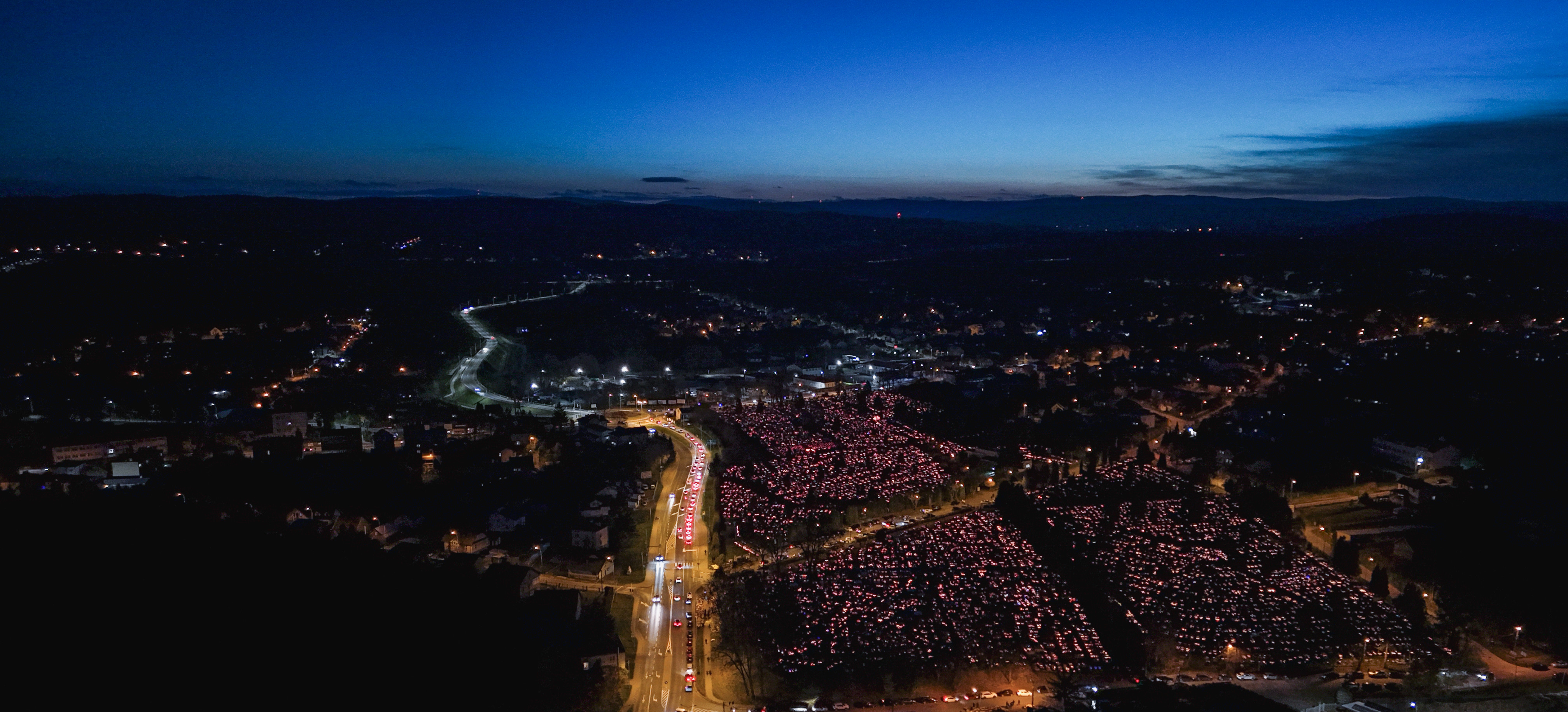 SANOK: Cmentarz Centralny z lotu ptaka [VIDEO, ZDJĘCIA]