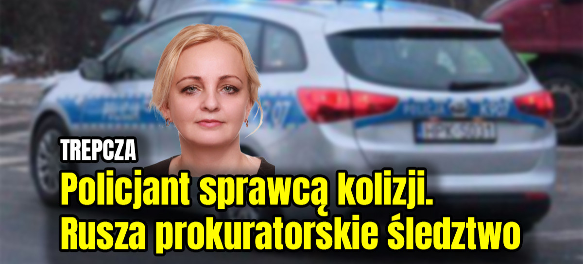 POLSKA112: Policjant z Sanoka sprawcą kolizji. Czy prowadził pod wpływem alkoholu? Rusza prokuratorskie śledztwo