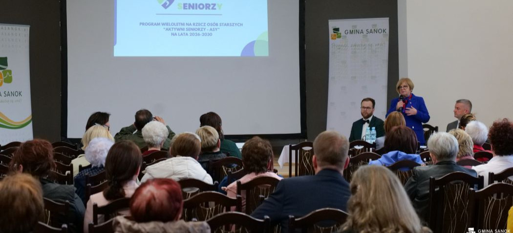 GMINA SANOK: Rusza program „ASY”. Miliony złotych na aktywizację seniorów i KGW