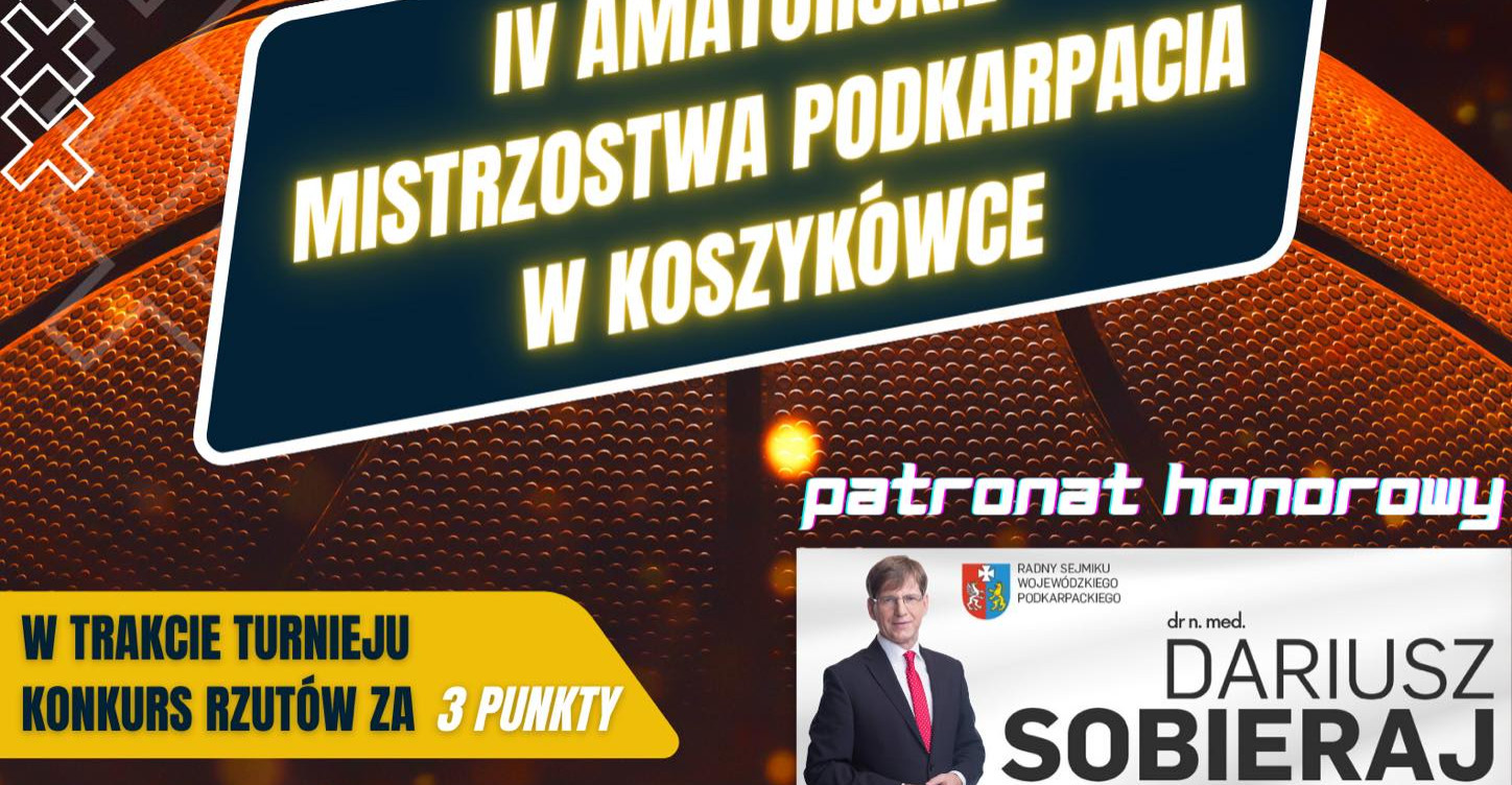 Amatorskie Mistrzostwa Podkarpacia w Koszykówce powracają do Brzozowa