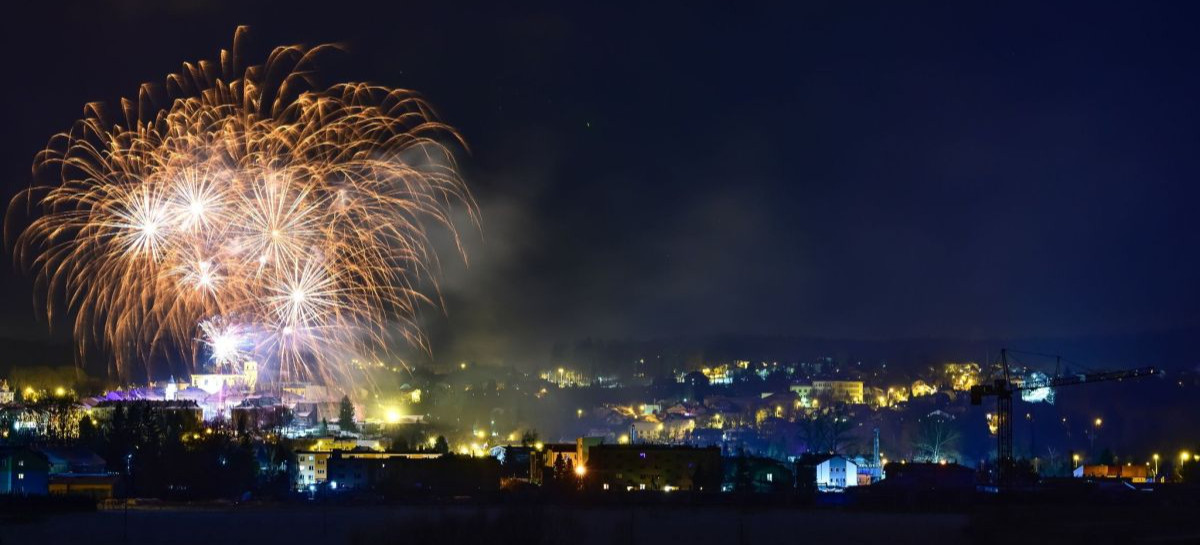 Brzozów przywitał Nowy Rok! (ZDJĘCIA)