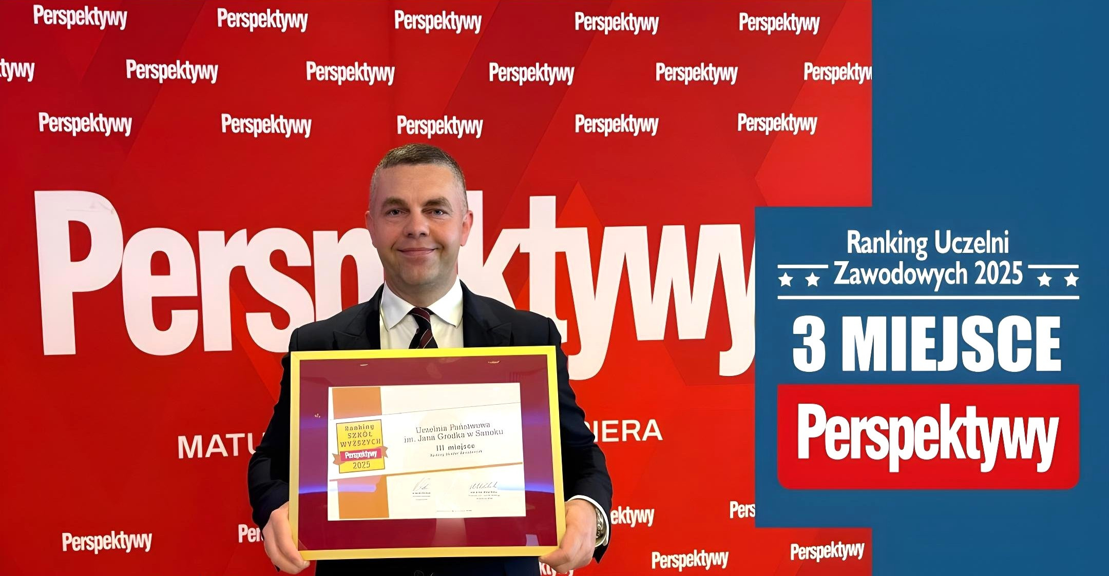 Sukces Uczelni Państwowej w Sanoku! 3. miejsce w rankingu Perspektywy 2025