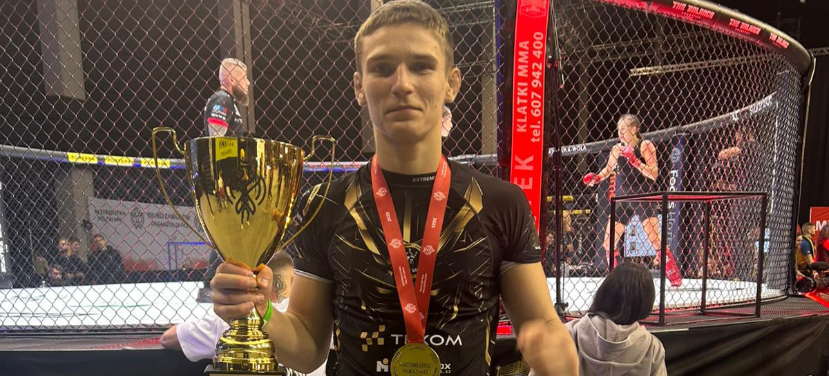 Łukasz Horodejczuk z Texom Samuraj Sanok oficjalnym Mistrzem Polski w MMA