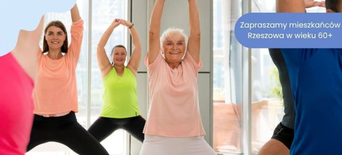 Bezpłatne zajęcia sportowe dla osób 60+!