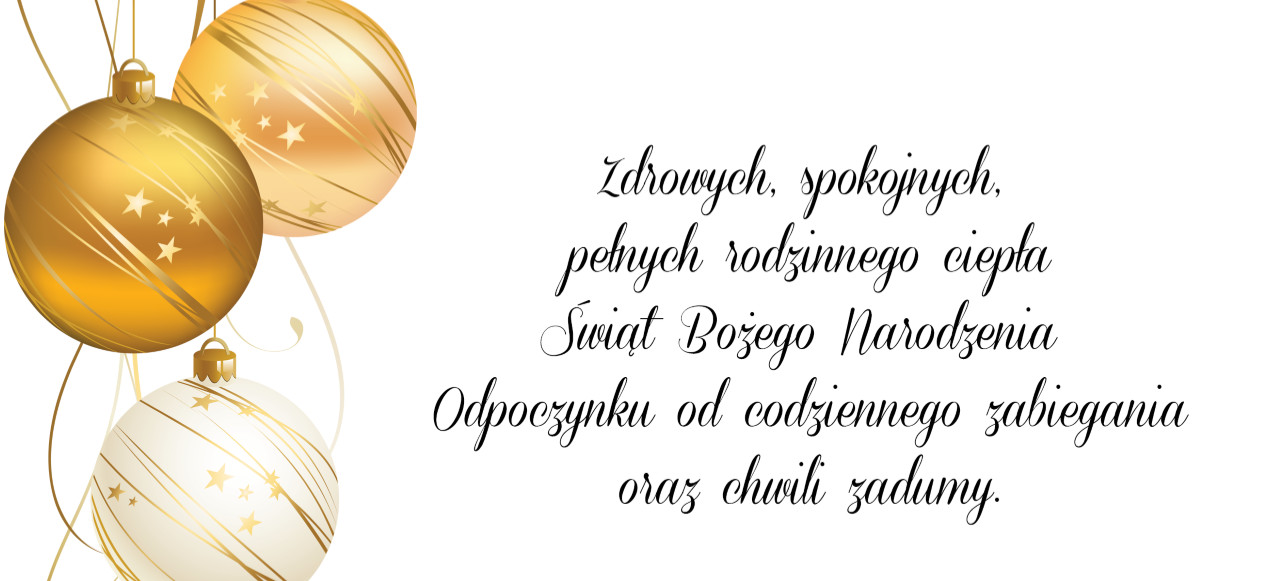 Życzenia świąteczne Burmistrza Brzozowa Szymona Stapińskiego oraz Przewodniczącej Rady Miejskiej w Brzozowie Doroty Kamińskiej