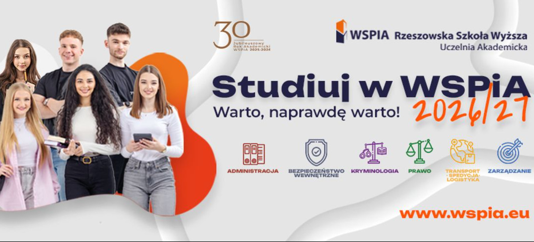 Nie zmarnuj roku! Zapisz się na studia w WSPiA i zacznij tworzyć swoją przyszłość już teraz