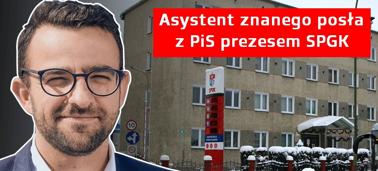 Krzysztof Jarosz, asystent czołowego polityka PiS, nowym prezesem SPGK. Opozycja pyta, dlaczego bez konkursu?