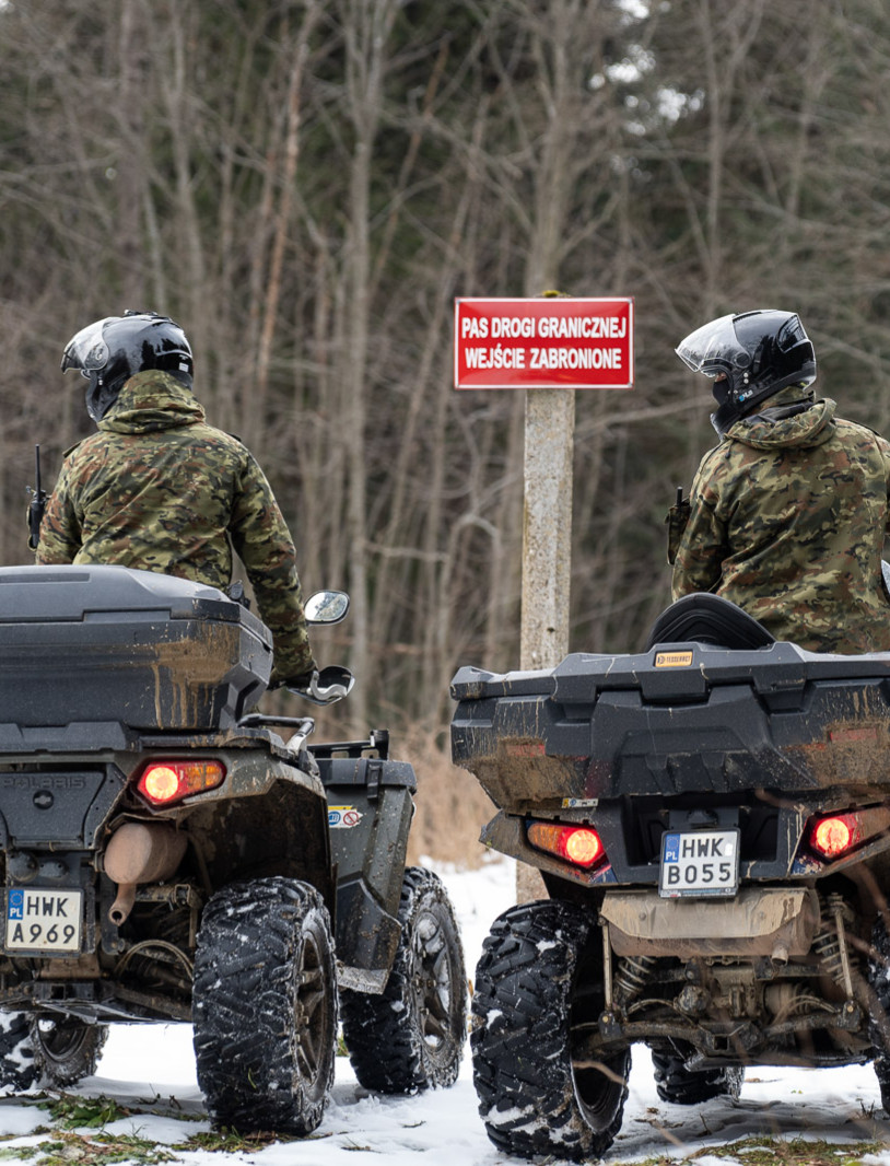 Nielegalne przekroczenie granicy w Bieszczadach. Straż Graniczna zatrzymała dwóch obywateli Ukrainy