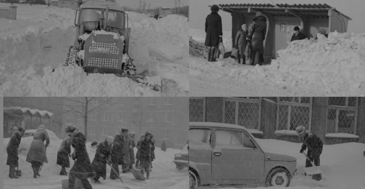 Tak wyglądała zima stulecia. Pogodowy kataklizm i kraj sparaliżowany aż do wiosny [VIDEO, ZDJĘCIA]