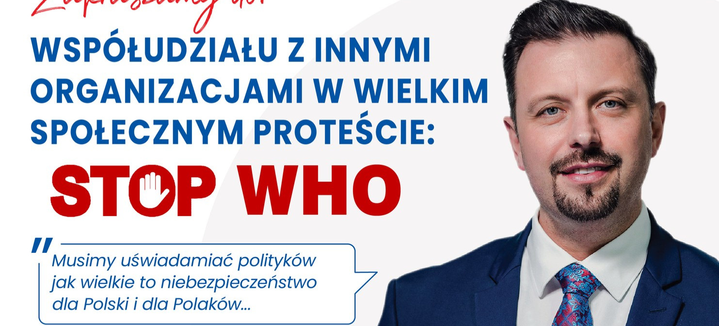 tvPolska.pl Nie dla TRAKTATU PANDEMICZNEGO! Protest!