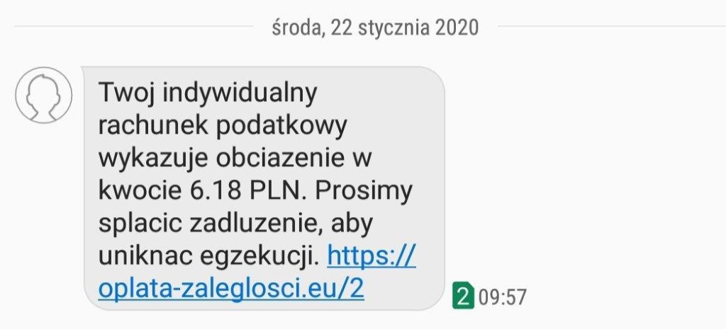 RZESZÓW. KAS ostrzega przed fałszywymi wiadomościami SMS i e-mail!