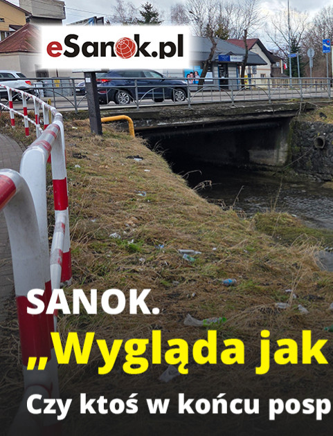 SANOK. Czy ktoś w końcu posprząta teren przy ul. Jagiellońskiej? [VIDEO, ZDJĘCIA]