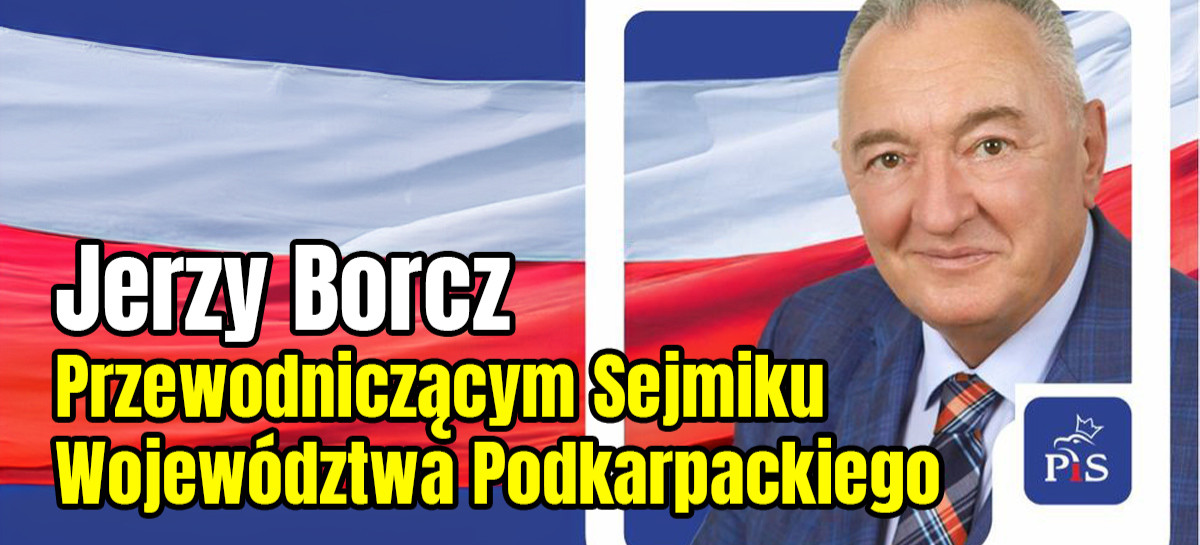 Jerzy Borcz Przewodniczącym Sejmiku Województwa Podkarpackiego (NA ŻYWO)