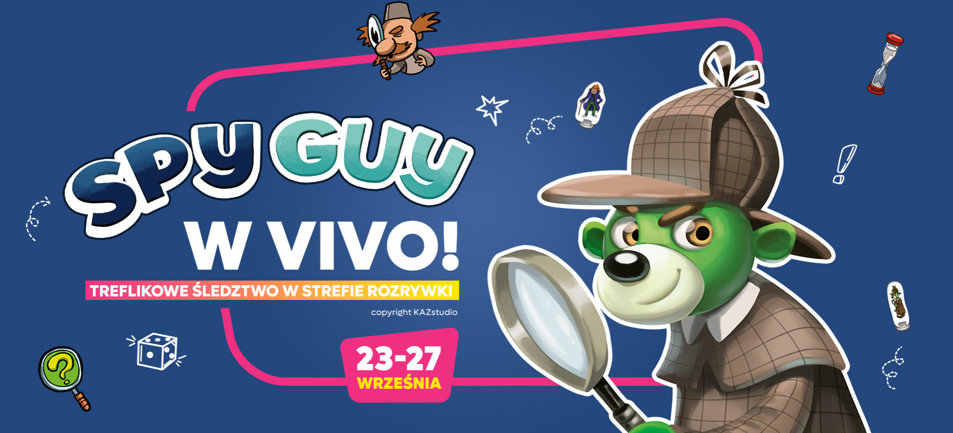 Detektywistyczna zabawa w VIVO! Krosno – rusza akcja „Spy Guy”