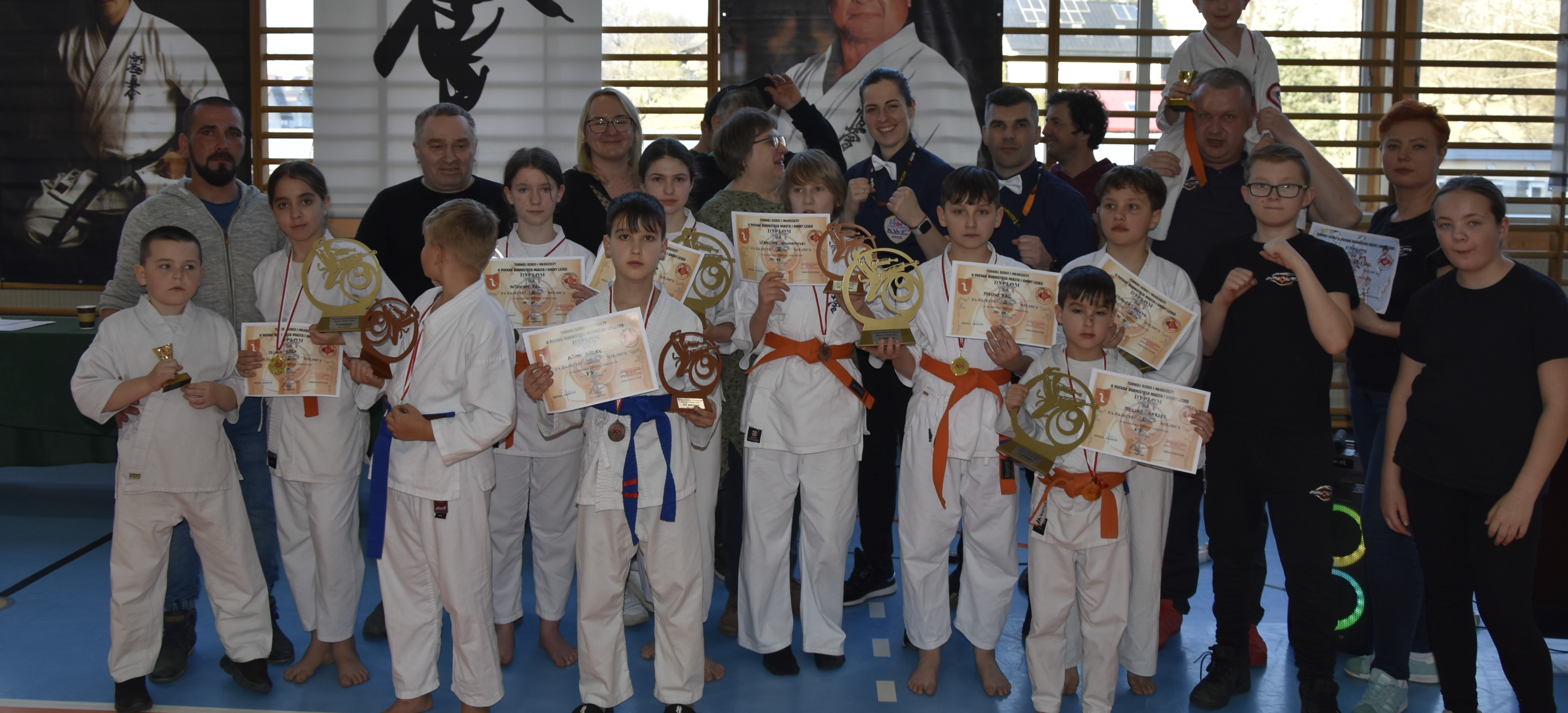 LESKO: Sukces karateków Atama Kumite.13 medali młodych wojowników