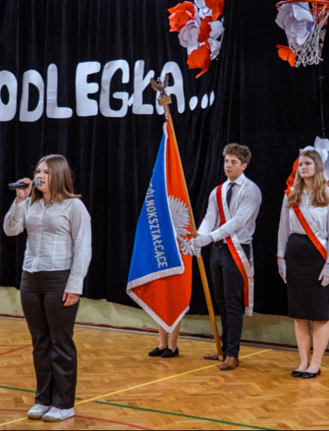 Patriotyzm i pamięć w II Liceum Ogólnokształcącym w Sanoku [ZDJĘCIA]