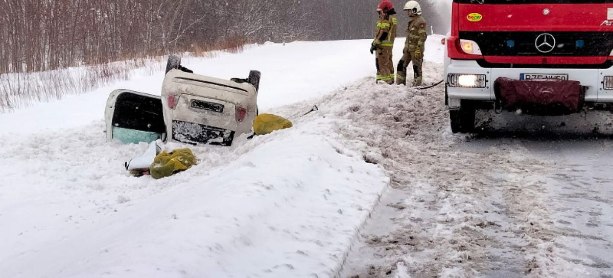 Wolniej znaczy bezpieczniej! Policjanci apelują o ostrożną jazdę