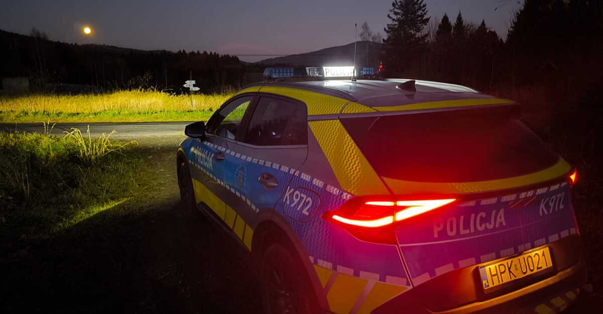 USTRZYKI DOLNE: Pijany motocyklista wiózł pasażerkę. Miał 1,5 promila!