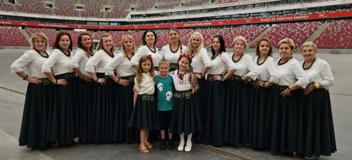 KGW Nagórzanki na Stadionie Narodowym! Reprezentowały Podkarpacie w finale Bitwy Regionów [ZDJĘCIA]