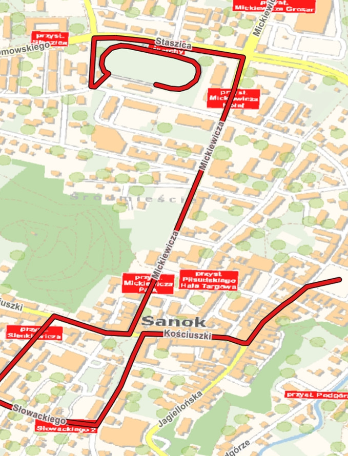 Utrudnienia w ruchu w związku z organizacją Biegu Tropem Wilczym w Sanoku
