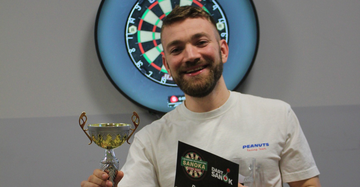 Harris Boutsikaris zwycięzcą I Wiosennych Mistrzostw Sanoka w Darcie [ZDJĘCIA]