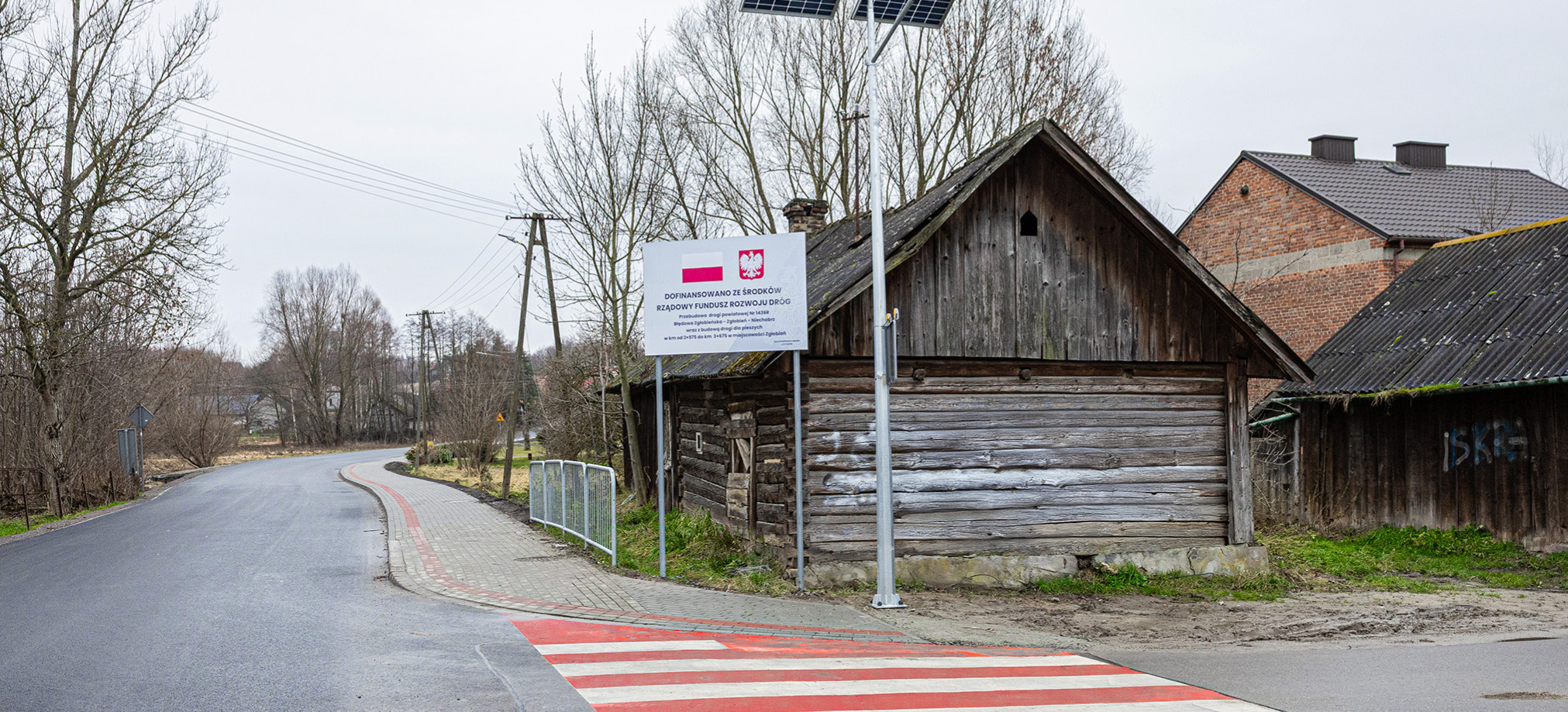 Powiat Rzeszowski zakończył przebudowę drogi powiatowej w miejscowości Zgłobień [ZDJĘCIA]