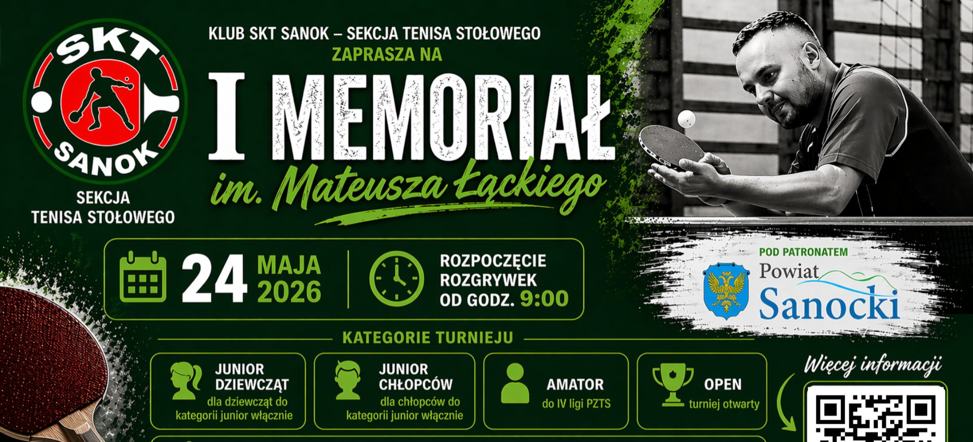 Sport, pasja i pamięć. Już w maju I Memoriał im. Mateusza Łąckiego w Sanoku