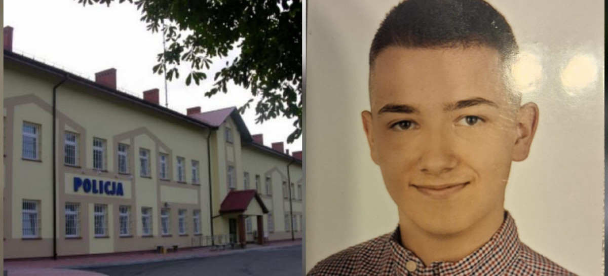 Zaginął nastolatek. Policjanci z Sanoka poszukują 15-letniego Wiktora Fabiana