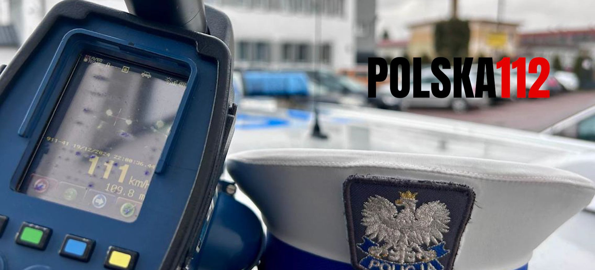 POLSKA112: Policjanci z Brzozowa zakończyli brawurową jazdę kierującego alfą