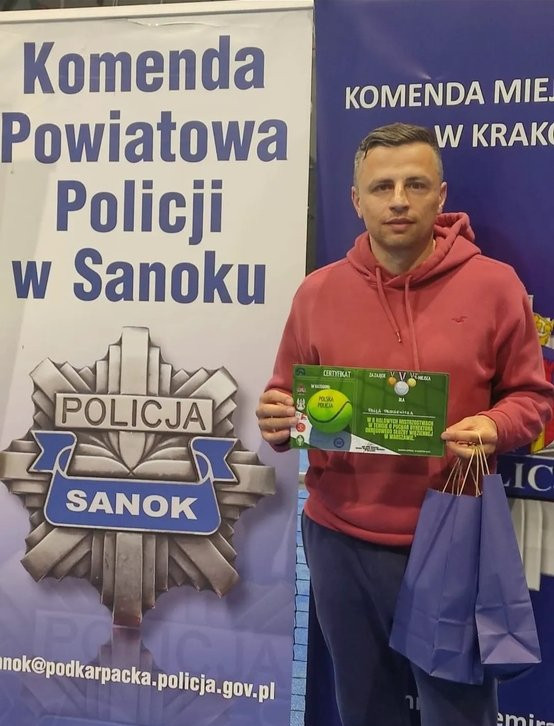 Sanocki policjant na podium! Trzecie miejsce asp. szt. Pawła Prodziewicza w ogólnopolskich mistrzostwach