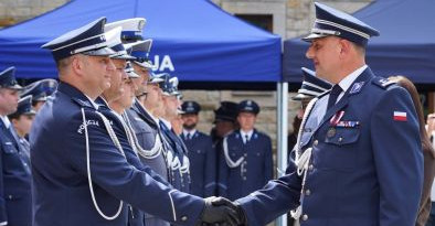 „Chronić i służyć z pełnym poświęceniem”. Święto sanockiej Policji [ZDJĘCIA]