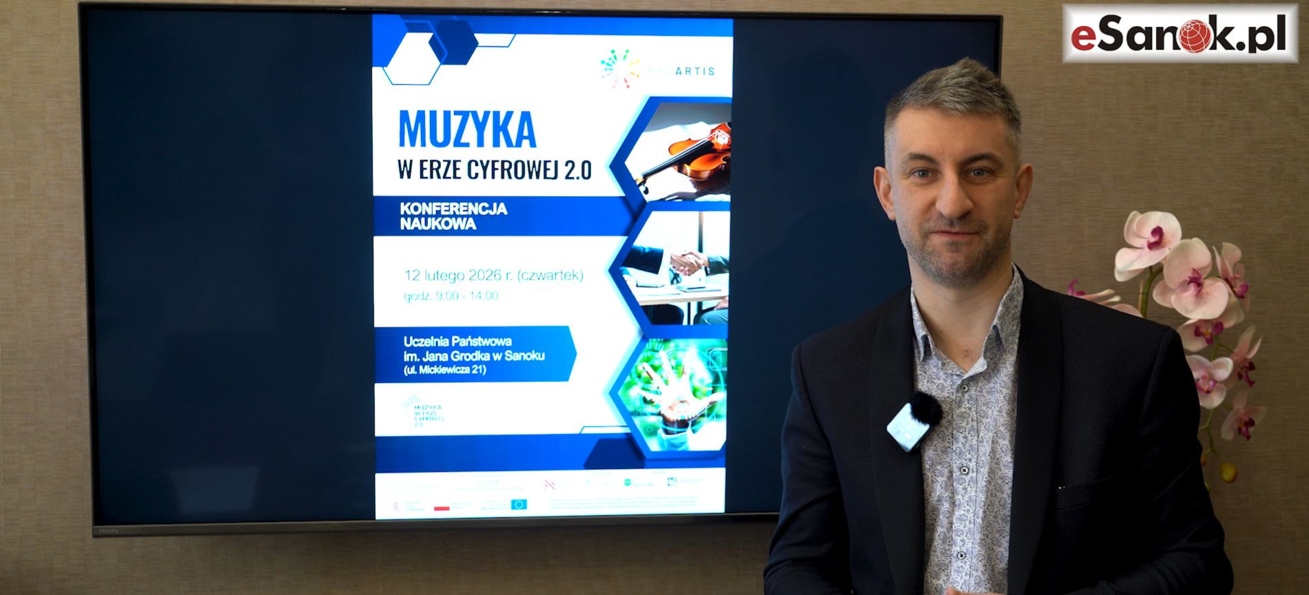 Muzyka i nowe technologie. Wydarzenie „Muzyka w Erze Cyfrowej 2.0 – konferencja naukowa” w Sanoku [VIDEO]