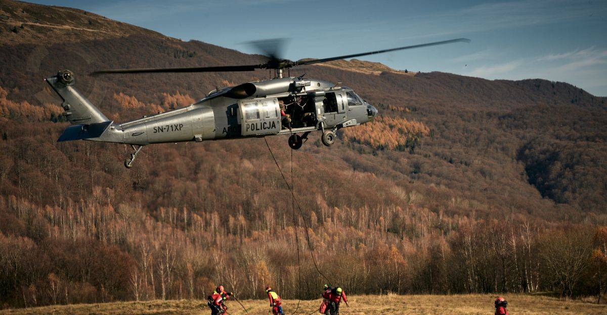 BIESZCZADY: Black Hawk w akcji! (ZDJĘCIA)