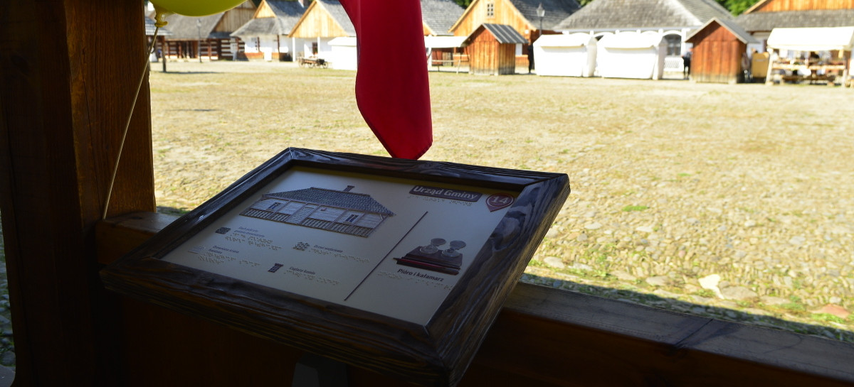 Skansen w Sanoku teraz dostępny dla niewidomych i niedowidzących (ZDJĘCIA)