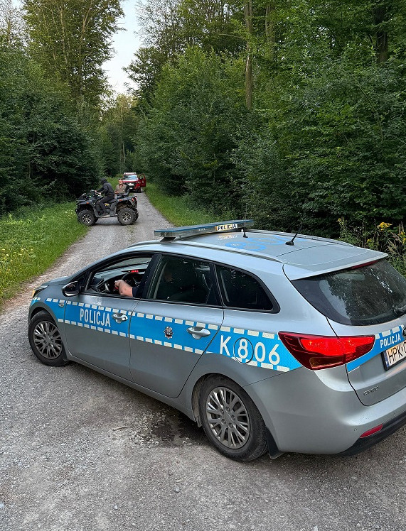 Quady i crossy w lesie? Policja i Straż Leśna mówią: nie tym razem
