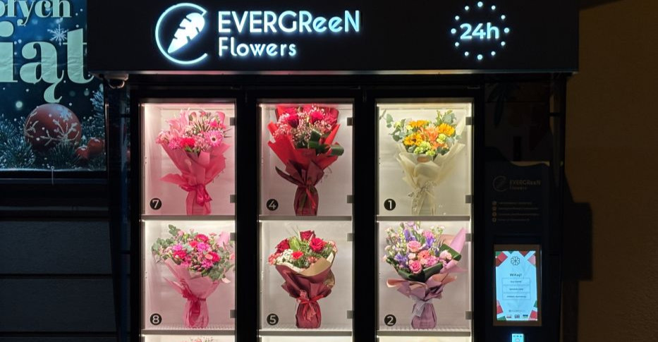 Nowe Kwiatomaty EVERGReeN Flowers już w Sanoku