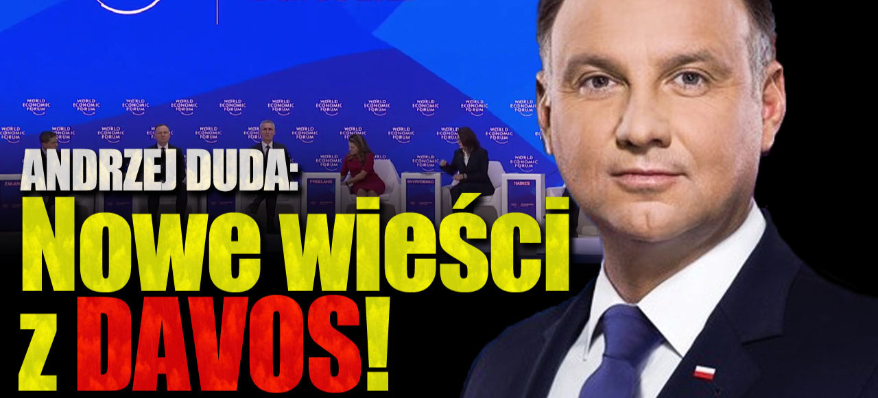 ANDRZEJ DUDA: Polska jest REPREZENTOWANA w Davos! (VIDEO)