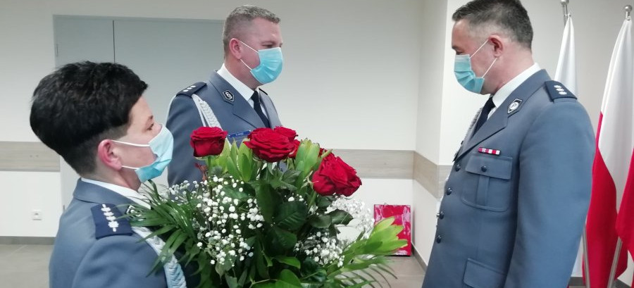 Komendant leskiej Policji, komisarz Jacek Pączek, przechodzi na emeryturę