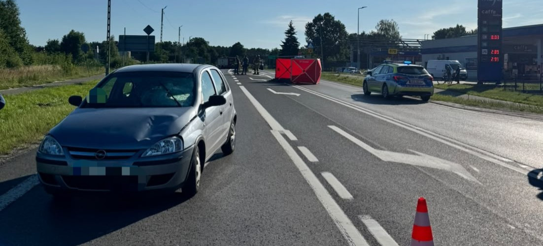 ZARZECZE: Tragiczny wypadek na przejściu dla pieszych. Nie żyje mężczyzna