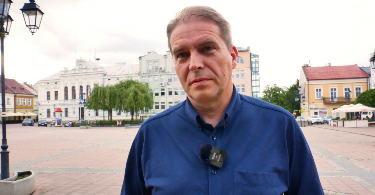 Sławomir Miklicz o działaniach burmistrza Sanoka: Prowadzi politykę oczerniania rady (VIDEO)