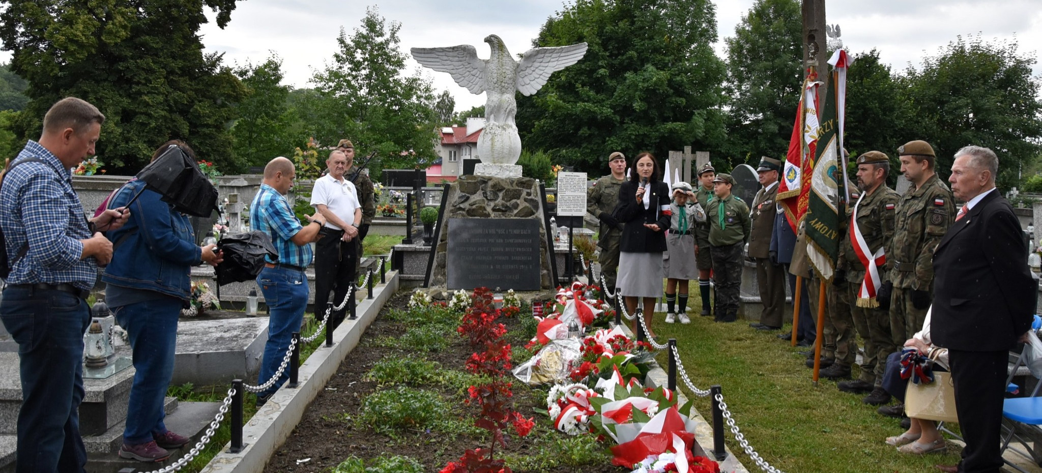 Upamiętnili ofiary egzekucji na górze Gruszka (ZDJĘCIA)